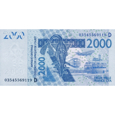 P416Da Mali - 2000 Francs Year 2003